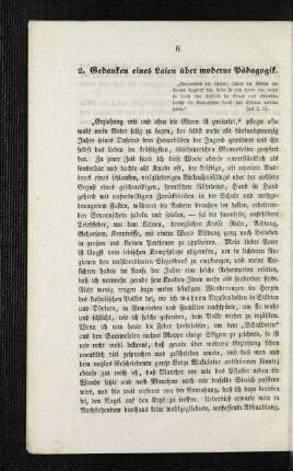 Gedanken eines Laien über moderne Pädagogik