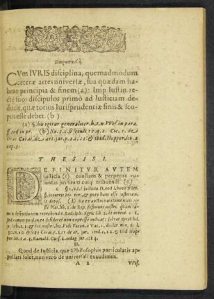 Thesis I. - XLIV.