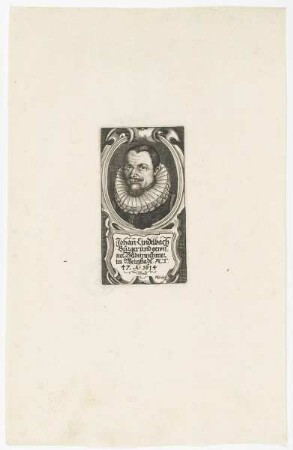 Bildnis des Johann Lindelbach