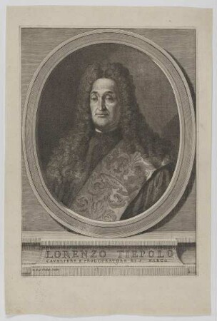 Bildnis des Lorenzo Tiepolo