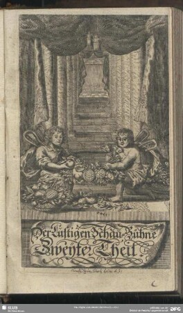 Der Lustigen Schau-Bühne Zweyter Theil