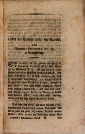 Annalen der Gärtnerey : nebst e. Allgemeinen Intelligenzblatt f. Garten- u. Blumen-Freunde. 8, 8. 1798