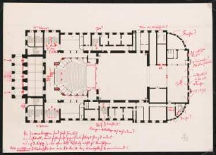 Staatstheater, Braunschweig: Grundriss