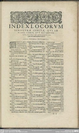 Index Locorum Scripturae Sanctae, Qui In Hisce Libris, Aut Citantur, Aut Passim Ab Autoribus Exponuntur, auctus, & emendatus