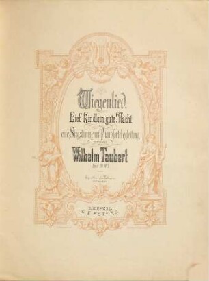 Wiegenlied : Lieb Kindlein, gute Nacht ; für eine Singstimme mit Pianofortebegleitung ; Opus 99 No. 5