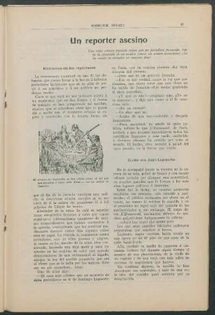 Un reporter asesino