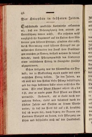 Der Krappbau in früheren Zeiten