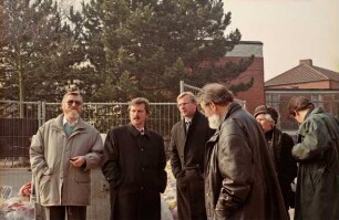 Tagung der Stormarner Archivarinnen und Archivare (Kreisarchivtag) Bad Oldesloe: Besichtigung der Baustelle Mommsenstraße 14
