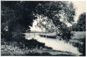 Elsterwerda. Partie an der Elster