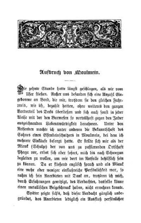 Aufbruch von Moulmein.