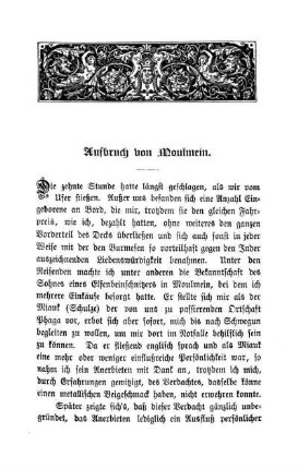 Aufbruch von Moulmein.