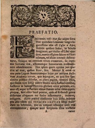 Disp. theol. exeg. de termino gratiae divinae : ex Esa. XLIX, 8. coll. 2. Cor. VI, 2. 3. ; oder: Von der göttlichen Gnadenzeit
