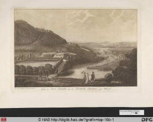 Gegend des Fort George und der Vestung Hameln gegen Mitternacht.