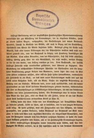 Lessings Werke : mit Einleitungen und Lessings Lebensbeschreibung, 6