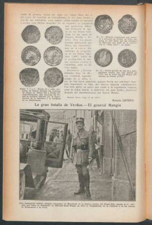 La gran batalla de Verdun.- El general Mangin
