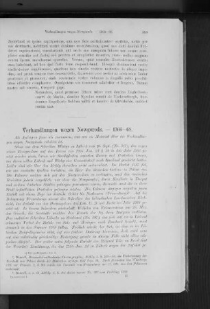 Verhandlungen wegen Nowgorods. - 1366-68.