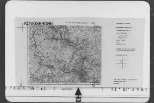 Königsbronn (Forstbezirksnr. 177): Bildflugnr. 082 Flugstreifen 38-43, Schrozberg 1977, Bildflugcode 177082010, Maßstab 1:10000