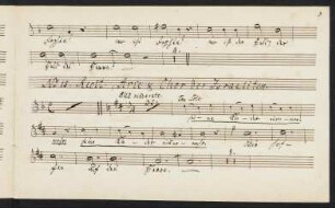 No. 15. Recit., Arie und Chor der Israeliten