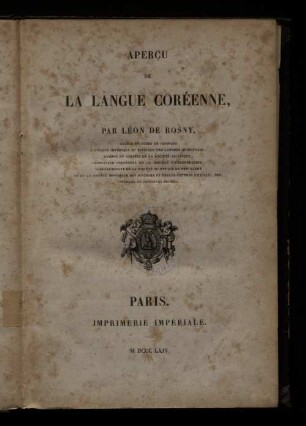 Aperçu de la langue coréenne