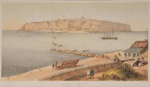Helgoland von der Düne