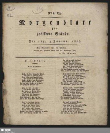 5. Juni 1807