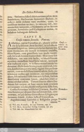 Caput X. Causa remota secunda. Venena.