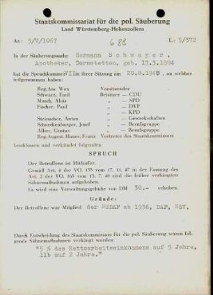 Schweyer, Hermann