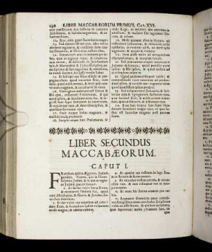 Liber Secundus Maccabæorum.
