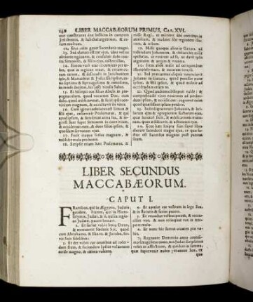 Liber Secundus Maccabæorum.