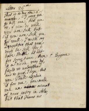 Letter 26th