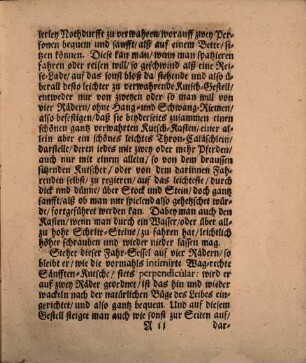 Neuerfundener Reise-Rath, als eine zu dem unlängst angeführten neuen HaußRath vorgenommene Fortstellung der gemeinnützl. Kunst-Erforschungen