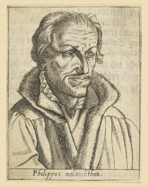 Bildnis des Philippus Melanchthon
