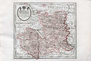 Des Herzogthums Würtemberg nordwestliche Aemter mit der freyen Reichsstadt Weil. Nro. 187