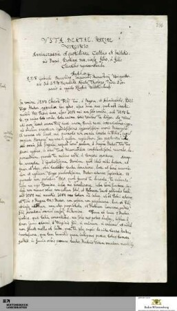Gabriel Bucelin: Vita Beatae Mariae Virginis