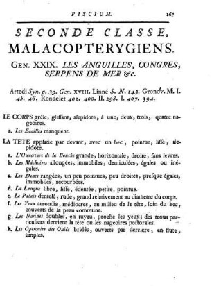 Seconde Classe. Malacopterygiens