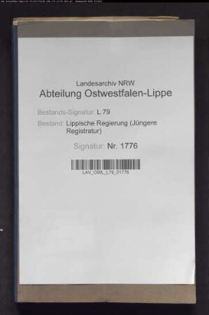 Revision der Steuerkasse Schötmar