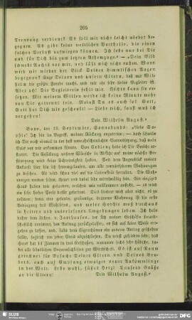 August Wilhelm von Schlegel an Sophie von Schlegel, Bonn, 19.09.1818