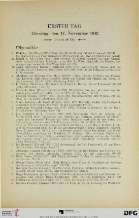 Ölgemälde (Nr. 1-127)