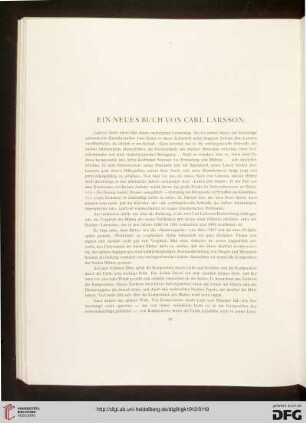 Ein neues Buch von Carl Larsson