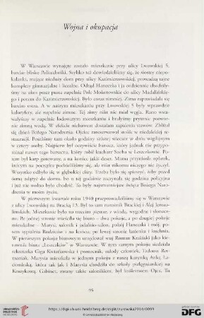 Wojna i okupacja