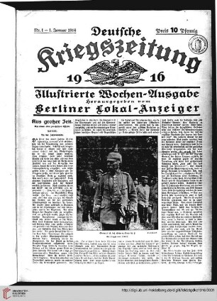 Hefte 1-5, Januar 1916