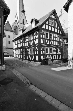 Fachwerkhaus; Schotten, Kirchstraße 12