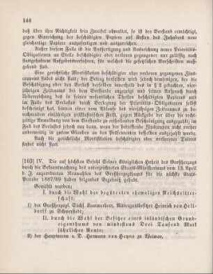 103. Ministerial-Bekanntmachung, betreffend das Ergebni? der wahlen zum XXIV. ordentlichen Landtag