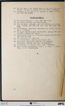 Zeitschriften (Nr. 557-567)