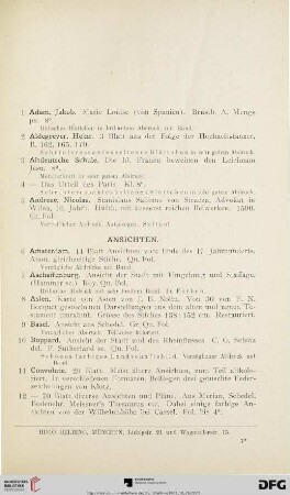 Ansichten (Nr. 1-324)