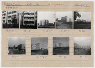 Straßenansicht. Berlin, Hellersdorf, Kastanienallee