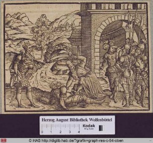 Samuel tötet Agag, den König der Amalekiter (1. Sam. 15,32).