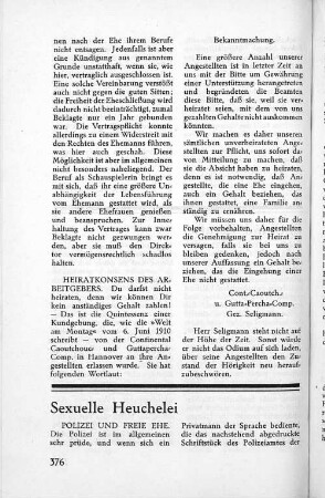Sexuelle Heuchelei