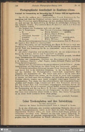 Photographische Gesellschaft in Hamburg-Altona