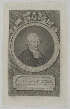 Bildnis des Johann August Hermes